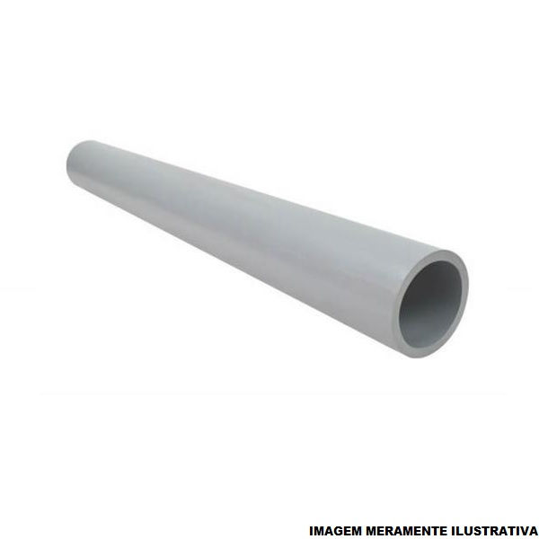 Tubo CPVC 1/2"X6 M Corzan SCH80 Cinza Industrial