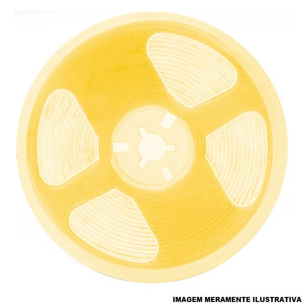 Fita Led Risque 12VCC 5 M 3000K 1650 Lm/m IP20 10W/M sem Fonte para Perfil