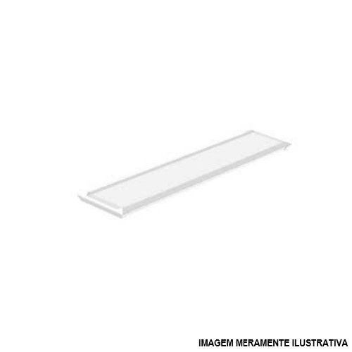 Painel Led Sobrepor 40W Alumínio Preto Retangular 1145x140x30 mm 4200 lm 6500K Bivolt TL SLIM 20 25.000H