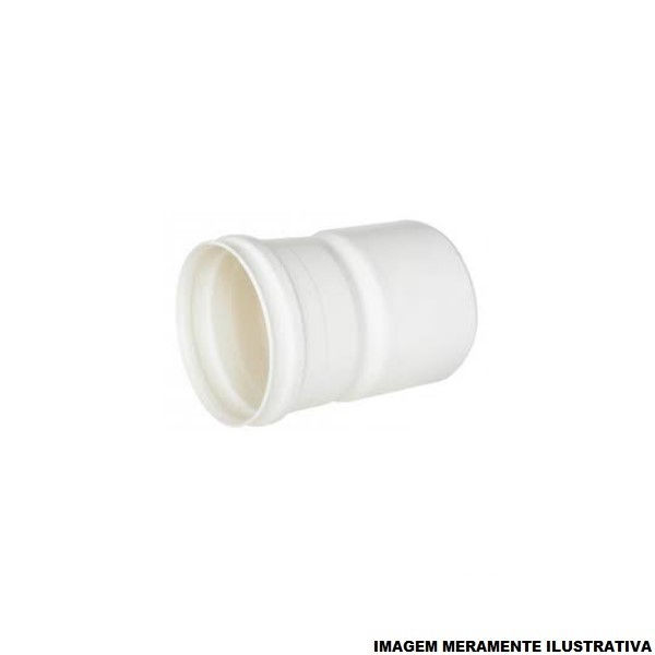 Adaptador PVC sem Anel Coletor para Predial 110x100 mm Branco Esgoto
