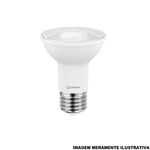 Lâmpada Lâmpada LED 5,5W PAR 20 E27 Bivolt 2700K 525 lm 25.000H 40G