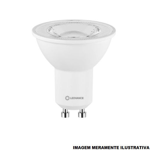 Lâmpada Lâmpada LED 6W MR16 GU10 Bivolt 3000K 525 lm 25.000H 36G
