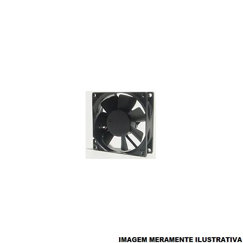 Ventilador Micro NYLON Quadrado 80x80x25 mm 24VCC 1,92W 3500 RPM Preto