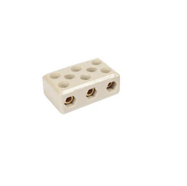 Conector Tripolar Porcelana para Chuveiro 16,00 mm²