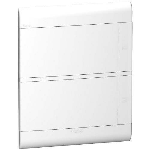 Porta Externa PVC para Quadro Distribuição DIN 24 Módulos Branca