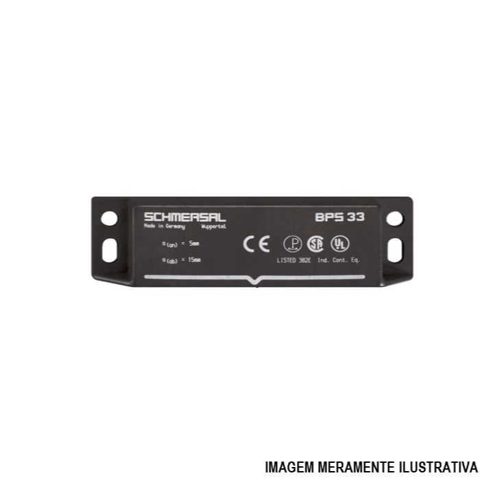 Atuador Para Sensor Magnético BPS 33 para Sensor Segurança BNS 33