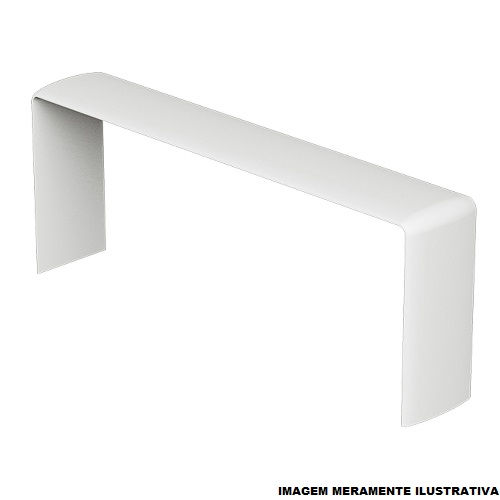 Mata Junta Luva PVC Externa para Canaleta 85x50 mm Branca Dlp-s