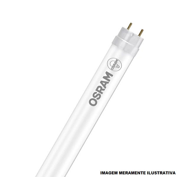 Lâmpada Lâmpada LED 18W Tubular T8 Vidro G13 Bivolt 5000K 1850 lm 120 cm 25.000H