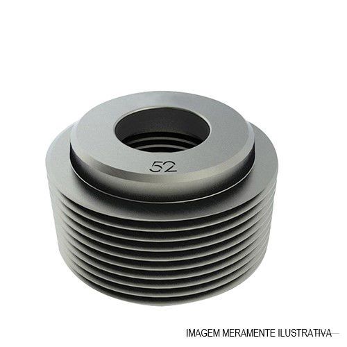 Bucha Redução Galvanizada a Fogo Prova de Explosão 3/4"X1/2" com Rosca NPT para Área Classificada
