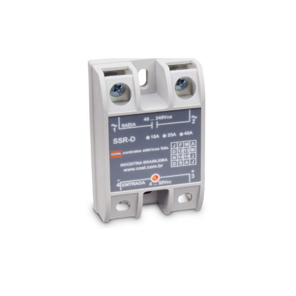 Relé Estado sólido Relé Estado Sólido SSR 10A 4-32VCC