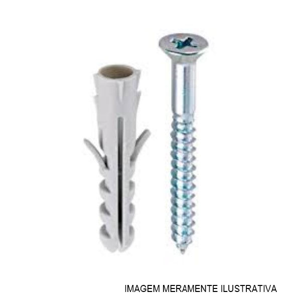 Bucha PEAD 6,00 mm com Parafuso