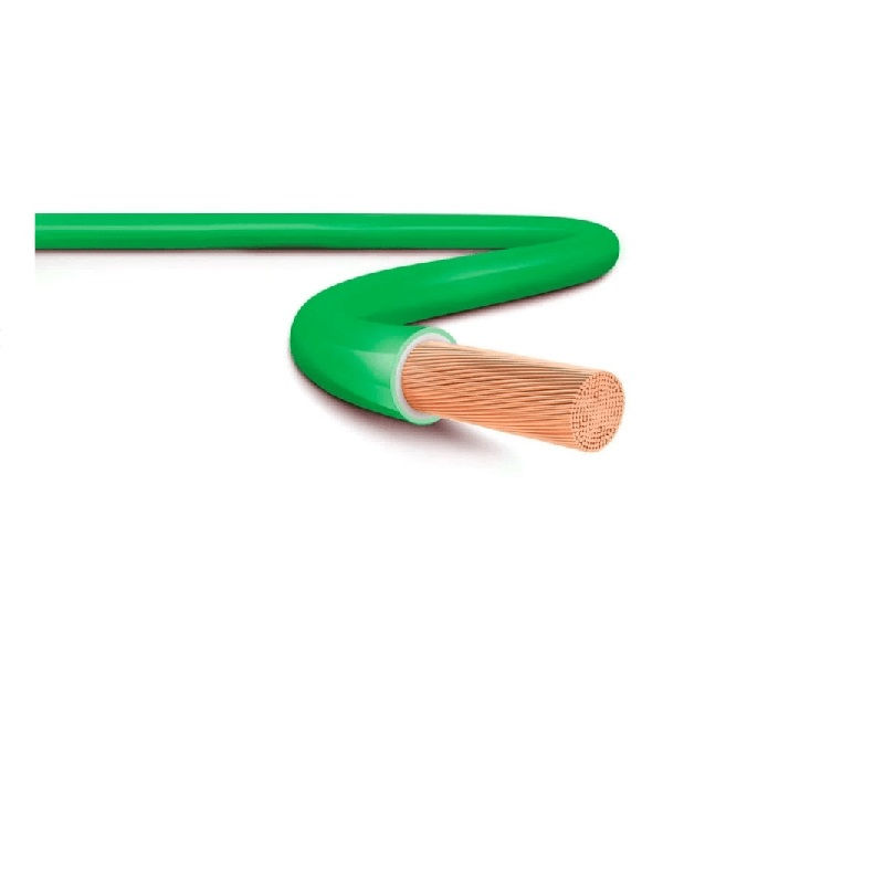 Cabo Cobre Isolado HEPR 90G 0,6/1 kV 1x 120,00 mm² NAX FLEX Verde NBR 7286 Classe 5