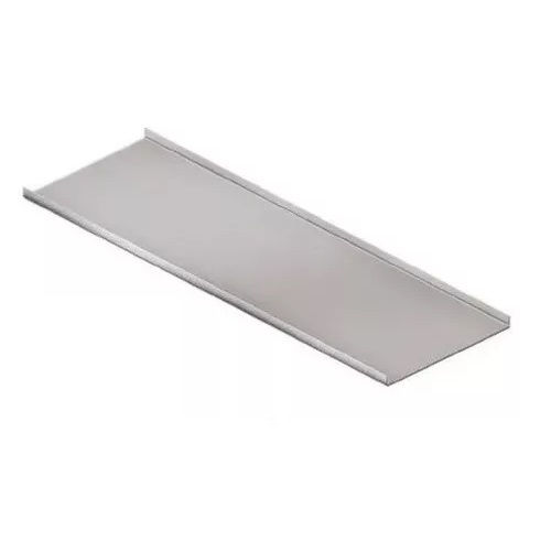Tampa Encaixe para Eletrocalha INOX 200x3000 mm