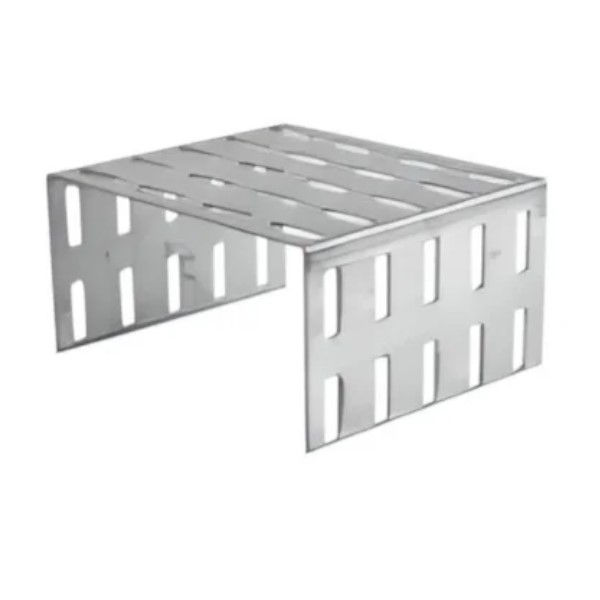 Emenda U Perfurada Galvanizada Eletrolítica Interna 150x150 mm para Eletrocalha
