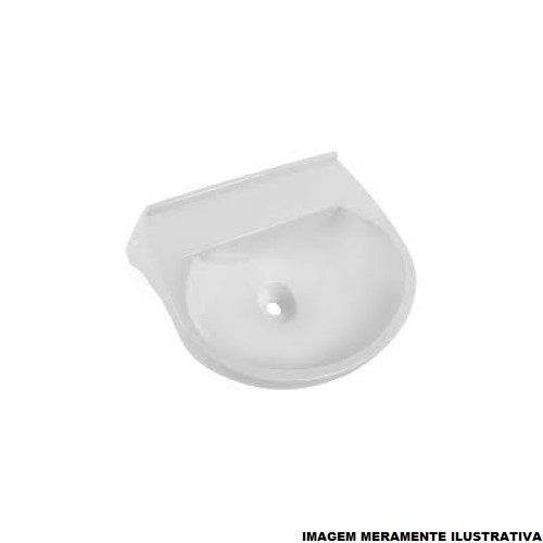 Lavatório Lavatório PVC 500x400 mm Branco