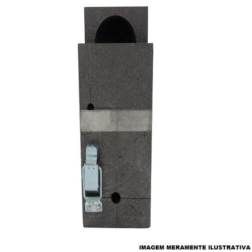 Molde Solda Exotérmica Cabo e Cabo Emenda X Sobreposta Cabo 16,00 mm² Cabo 16,00 mm²