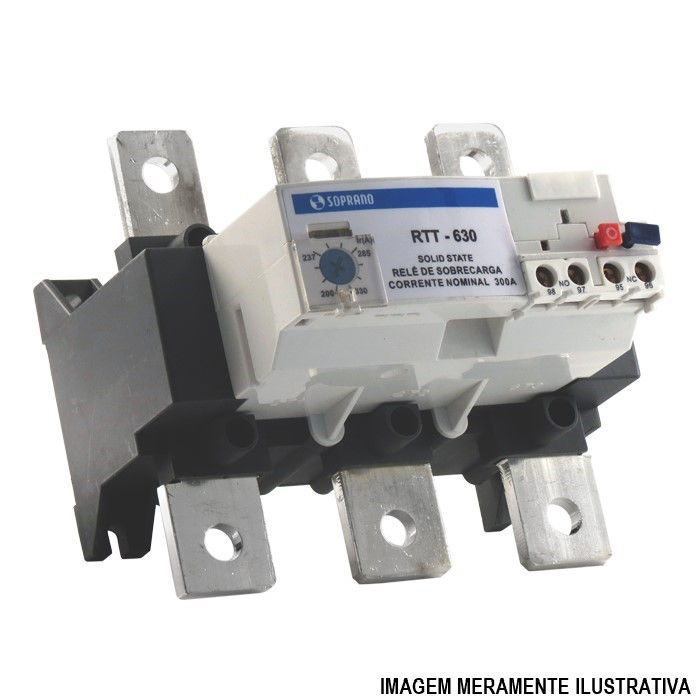 Relé Sobrecarga Relé Sobrecarga Tripolar 200,00-300,00A 1000VCA 50/60 Hz