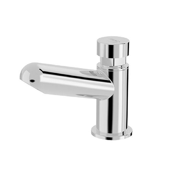 Torneira Lavatório ABS Acionamento Temporizado para Bancada 1/2" Cromada Baixa