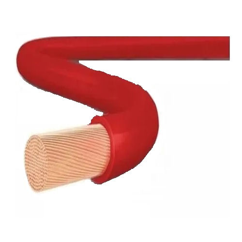 Cabo Cobre Isolado PVC 70G 750V 1x 10,00 mm² Flexível Vermelho NBR 247-3 Classe 5