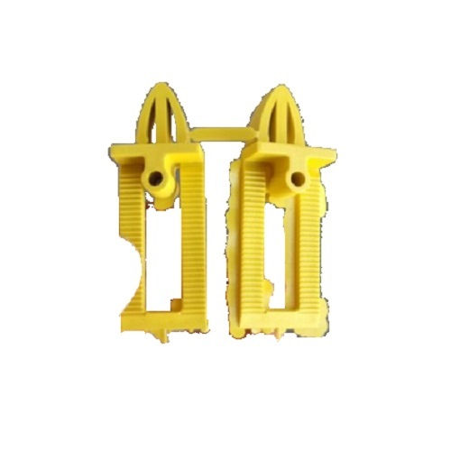 Presilha Polipropileno para Caixa Drywall 4x2 Amarela Embalagem com 2 Peças