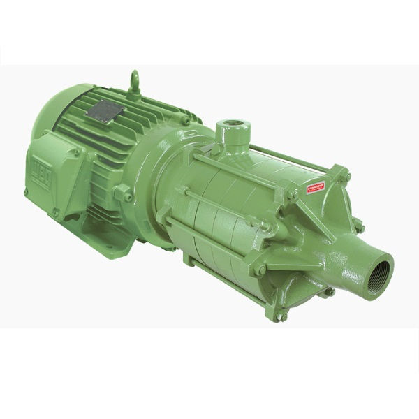 Motobomba Centrífuga Trifásica 5,00 CV Me-BR 2350 220/380/440/760VCA Multiestágio Verde