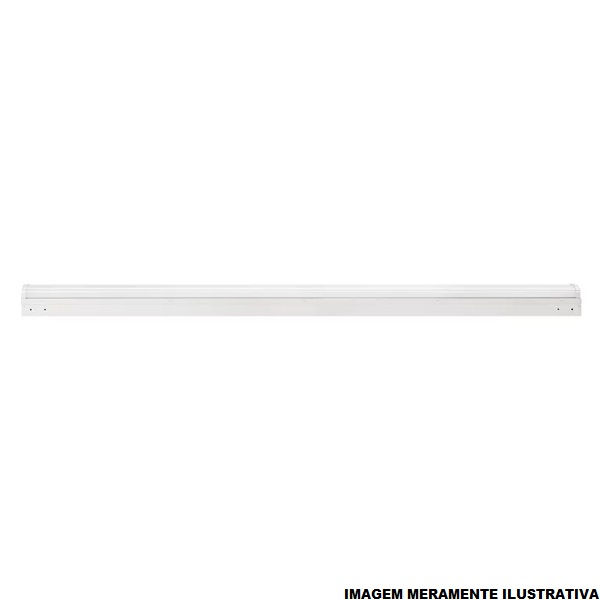 Luminária Comercial Led Luminária Comercial LED Sobrepor Linear Ultraled Value 42W Alumínio 5000K 5040 lm Bivolt IP20 50.000H 120 cm