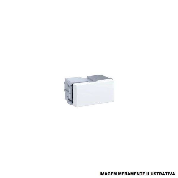 Módulo Módulo Interruptor Paralelo 10A/250VCA PVC Branco Linha Esatta