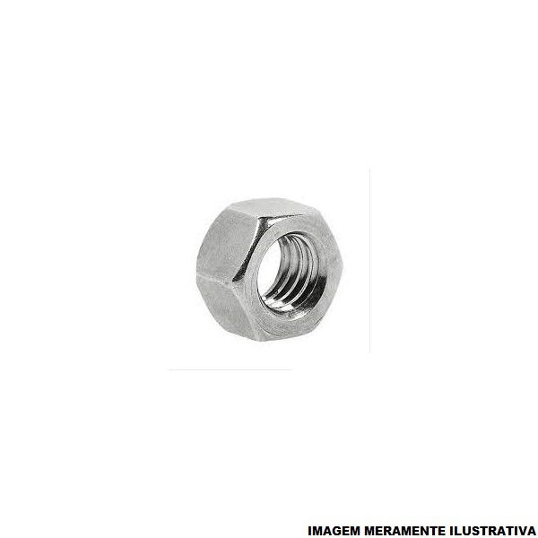 Porca Sextavada Zincada a Fogo M12