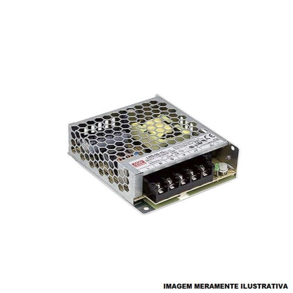 Fonte Alimentação Chaveada Monofásica 3A 35W 127/220VCA 12VCC Fixação Parafusada Tipo Colmeia