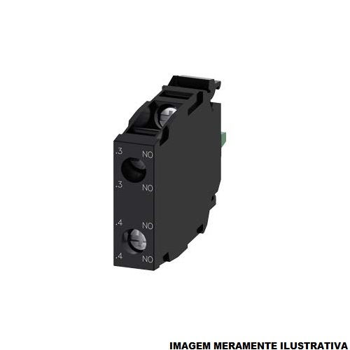 Elemento Contato 2NA para Botão 3SU1 Sirius Conexão para Parafuso