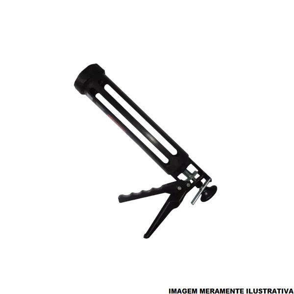 Aplicador Preto para Silicone Cartucho