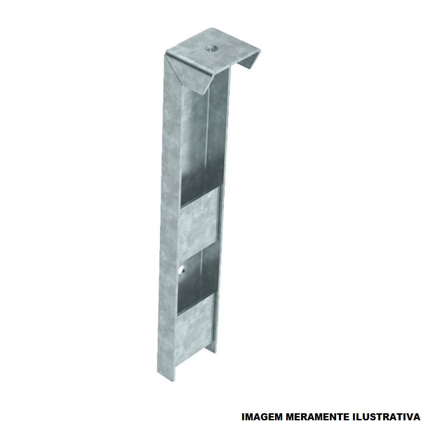Suporte Galvanizado a Fogo para Isolador Pilar