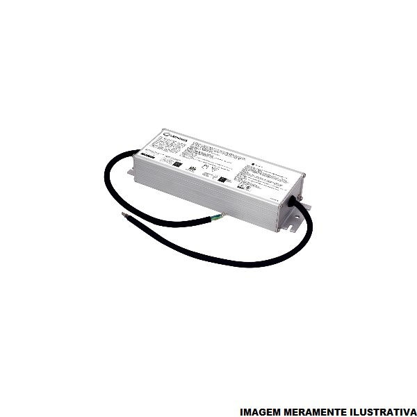 Driver Para Fita LED 100W Alumínio Bivolt 24VCC IP67 50.000H