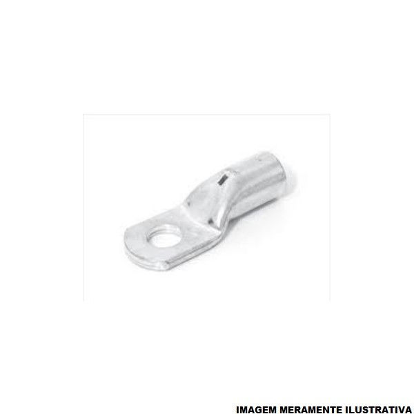 Terminal Cobre Estanhado a Compressão Simples YA 10,00 mm² com 1 Furo M8