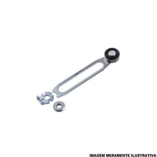 Atuador Alavanca ZCKY41 para Fim de Curso Metálico com Rolete PVC