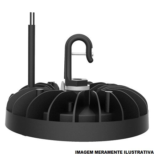 Luminária Industrial Led Luminária Industrial LED Sobrepor Redonda Highbay Value DOB 125W 16250 lm 6500K 220V IP65 30.000H G3