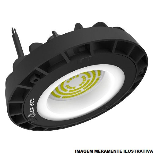 Luminária Industrial Led Luminária Industrial LED Sobrepor Redonda Highbay Value DOB 200W 26000 lm 6500K 220V IP65 50.000H G3