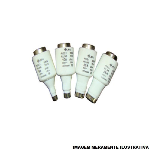 Fusível Fusível Diazed Porcelana Retardado Tamanho DIII 50A 27x50 mm 500VCA