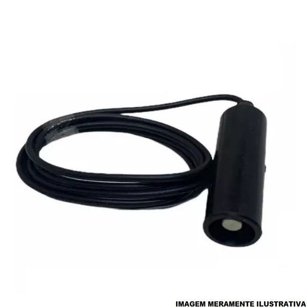 Eletrodo Pendulo EPW Polipropileno para Relé Nível com Cabo 1 M Preto