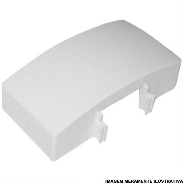 Acoplador Para Canaleta PVC 40x16-50x20 mm Branco Sistema X