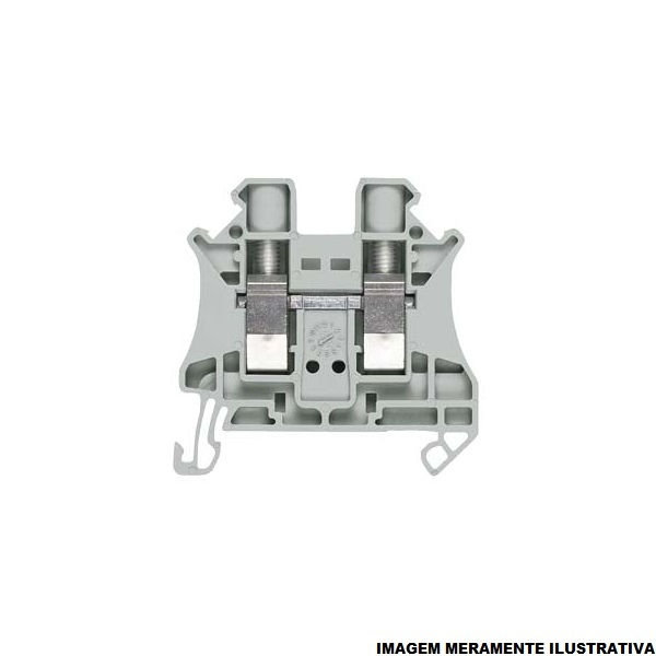 Conector Passagem SAK Poliamida 8WH1 16,00 mm² Cinza Conexão para Parafuso