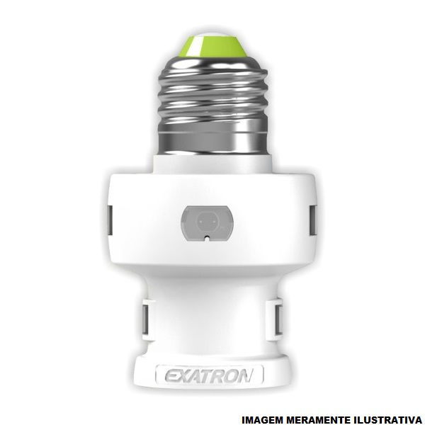 Relé Relé Fotosoquete com Timer 100W Bivolt E27 com Controle DIP