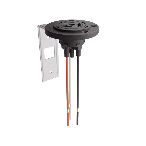 Base PVC para Relé Fotoeletrônico Fixa com Suporte Metálico 10A