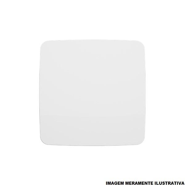 Placa PVC Cega 4x4 Branca Linha Origen