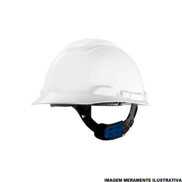Capacete Proteção com Aba Frontal Polietileno Branco Ca 29638 Classe B