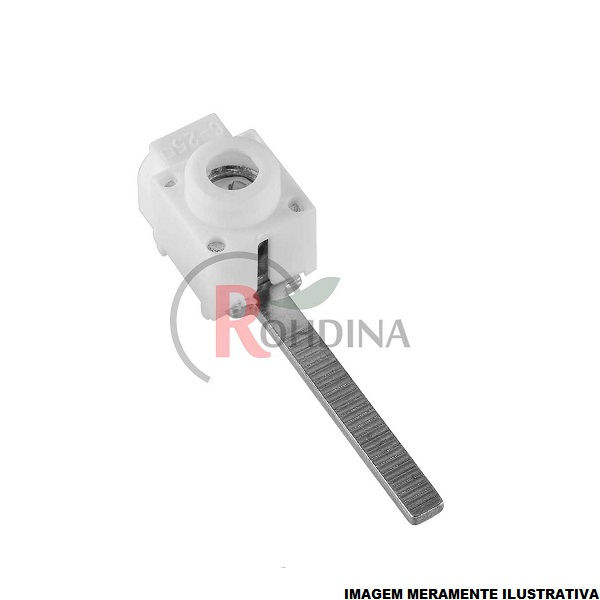 Terminal Conector Generico a Pressão Pino Longo 25,00 mm² Branco