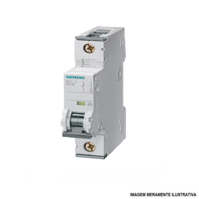 Disjuntor Termomagnético Fixo Unipolar 5SY4 C 32A 25 KA/10 KA 127/220VCA DIN