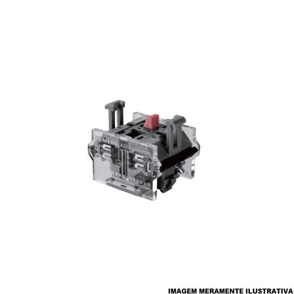 Bloco Contato Auxiliar 2NF para Botão