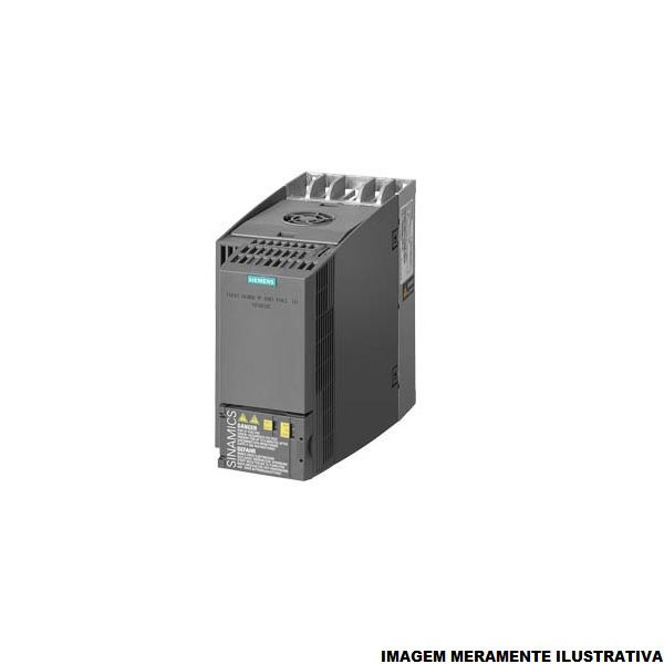 Inversor Frequência Inversor Frequência G120C com Módulo Controle 7,50 CV/5,5 kW Serviço Normal 12,5A sem Filtro Trifásico sem Display 380VCA 50/60 Hz IP20 PROFIBUS DP