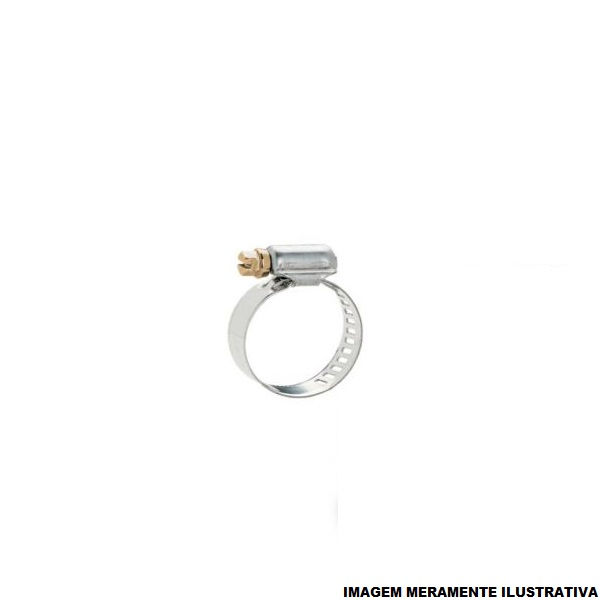 Abraçadeira Abraçadeira Metálica Rosca sem Fim 14 mm (57-76 mm)